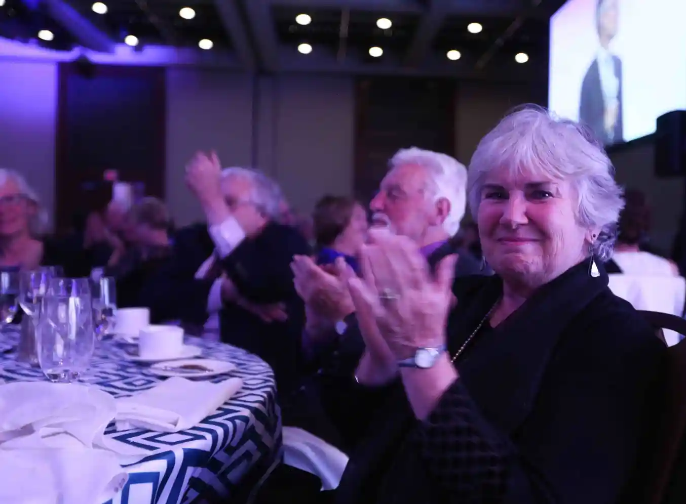 Attendees helping Top 7 over awards