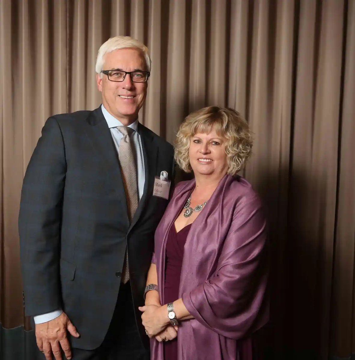 Mark Kolesar, president of Calgary Seniors’ Resource Society, and Diane Dutton.